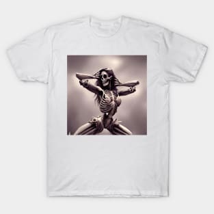 Ballet Skeleton Dancing Gothic T-Shirt